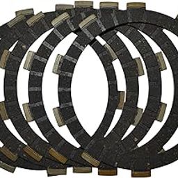 NIKAVI RCLP11 Rubber Clutch Plate (4+1) Compatible for Bajaj Pulsar 150 UG-4 (RCLP11)-26