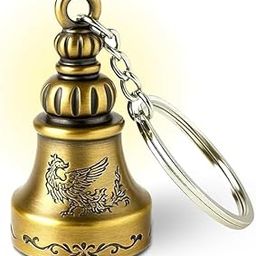 Guardian Bell KeyChain for Bike and Car | Tibetan Key Chain Good Luck Key Chain (1 Pc)-picture-0
