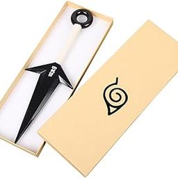 ZIBUYU® Naruto Kunai Cosplay Prop Minato Namikaze Fourth Hokage Ninja Training Tool PVC White Kunai Knife with Gift Box Japanese Anime Accessory-image-15