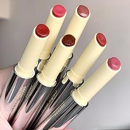 Gege Bear Film Solid Lip Hel | Velvet Texture for Soft, Juicy Lips | Lightweight Moisturizer with Lip Balm Texture | Waterproof & Smudge-Proof Tint | High-Shine Film Finish | Longwear Velvet Nude, Red & Pink Shades | Glossy Lipsticks for Women with Sleek Design (03# Peach Halo, 2g)-image-76