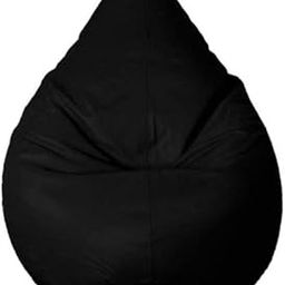 caddyFull Large Bean Bag Without Beans (Black)-32