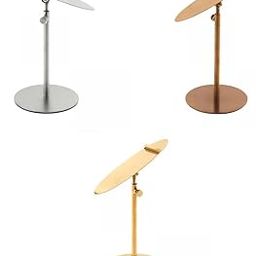 HEAVENGLOW 3Pcs Shoes Display Stand Rack High Heel Shoe Riser Polished Surfaces-image-6
