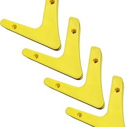 INSPIRED FITNESS Gym Barbell Holder | Barbell Rack Wall Mount | Plastic Barbell Holder | Durable Plastic Barbell Holder for Home & Garage Gym | Olympic Bar Holder Wall Mount | Gym Barbell Holder Rack ( 4 Pcs Set)-image-49