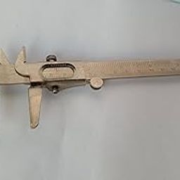Vernier Caliper with Fine Wheel – Measurement Tool for Inside, Outside, and Depth with Cast Iron Construction, Dual Graduation, Laser Engraved Scales-image-19