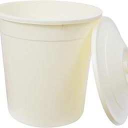 ZORROW MART Dustbin, Waste Paper Bin, Garbage Bin, Trash Bin For Home Kitchen Office With Lid (12 Liter) (1 Pc, Beige)-17