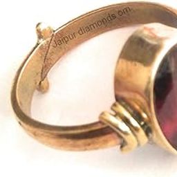 Rahu Planet Natural Hessonite Ashtadhatu Ring Available in Carat-image-12