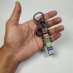 V2fashion_Tibet Premium Buddhists Keychain Black Small. Buddhist Prayer JulleY Om Mani Padme Hum for bike and car Keychain (pack of 01)-image-68