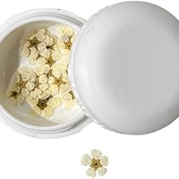 White Plum Blossom Dried Pressed Flowers (Pack of 27) - Perfect for Resin Art, Candle Making, Jewelry, Nail Art, Pendants, and Floral Décor-image-18