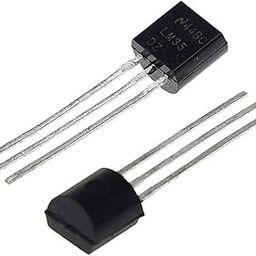 LM35DZ LM35 Temperature Sensor IC, Voltage, TO-92, 3 Pins-6