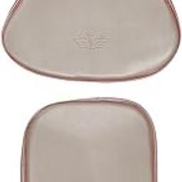 AUTOXYGEN PU Leather Bike Seat Cover for Royal Enfield Classic Bullet (Brown)-image-6