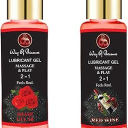Rose & Redwine Water Washing Based Gel With Two Different fragrance Pack Of 2-image-93