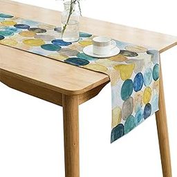 Amaze Attires Jute Table Runner Heat Resistant Dining Table Runner for 6 Seater 12 Inches × 84 Inches AATR0051-picture-13