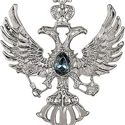 Dual Head Eagle-Shaped Lapel Pin Shirt Brooch for Men (PABP1101061PR)-image-19