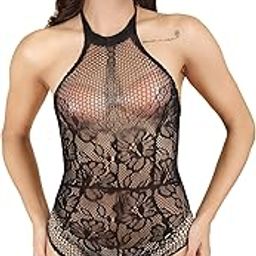 Soft Full Body Stockings for Women/Girls - Nylon Semi-Sheer, Stylish & Shining Lingerie | Gift for Honeymoon, Vacations, Anniversary, Birthday or Sexy Nightwear, OneSize(XXS-XXXL), D-1-image-33