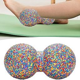 CALANDIS™ Peanut Massage Ball Versatile Yoga Massager Roller for Indoor Home Gym Waist Multicolor | Exercise Balls | Fitness Equipment & Gear | Fitness Running & Yoga-image-30
