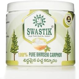 Swastik 100% Pure Bhimseni Camphor Jar (450GRAMS (Pack of 1))-image-30