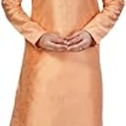 Men's Silk Ethnic Designer Knee Length Kurta and Pyjama Set-picture-10