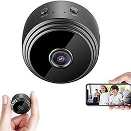TECHNOVIEW Mini Spy Wireless Hidden Video Audio Full HD 1080P CCTV WiFi IP Camera with Night Vision, Motion Detection, Supports Upto 64 GB Card not Included (Battery Operated)- Black-15