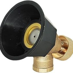 VALUEVIBES Brass & Copper Agricultural Atomization Sprinkler Head - Adjustable Nozzle, Black, WH-MD-7N-05, 1/2" & 3/4" Connection, 8m Range, 1.5-3.5 Bar Pressure, 5x6x5cm, Sprinkler Nozzle, VALVEVIBES-21