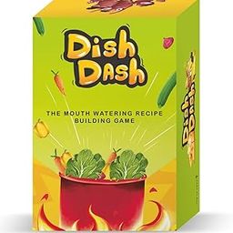 Dish Dash, Quick Playing Strategy Card Game for 5+ Years, 2-4 Players, Fun Interactive Family Game Travel Friendly Return Gift for Girls and Boys, Playtime 15-20 mins-25