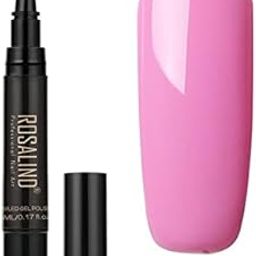 ROSALIND Gel Nail Polish Pen UV LED Gel Pen 5ml Nail Gel from BELLE GAGA™ Varnish Lacquer Nail Art Hybrid Easy To Use Soak Off Gel (32)-image-46
