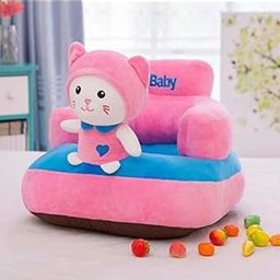 AVSHUB Baby Sofa Seat Chair Soft Kitti Character Baby Supporting Seat Soft Plush Cushion and Chair for Kids - Pink-picture-17