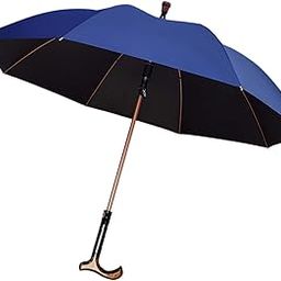 ATORSE Walking Sticks Umbrella Sun Umbrella with Separable Cane for Adult Men Women Blue -Home & Garden -Yard, Garden & Outdoor Living -Garden Structures & Shade -Umbrellas-image-55