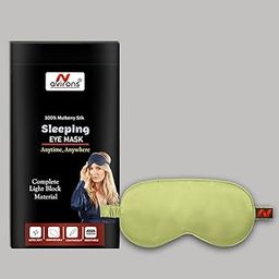 Avirons Sleeping Eye Mask | 100% Mulberry Silk Eye Mask | Super Smooth Sleep Mask and Blind Fold | Fully Adjustable To All Size Heads | Suitable for All Family Members (Size 8 * 4 Inch)…-picture-12