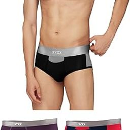 Men's Modal Relaxed Solid Briefs-image-25