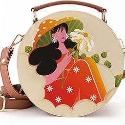 Box Sling Bag for Women Girls| Side Sling Purse with Handle and Detachable Strap | Quirky Travel Crossbody Sling | Birthday Gifts Ideas for Teenager Girl |-32
