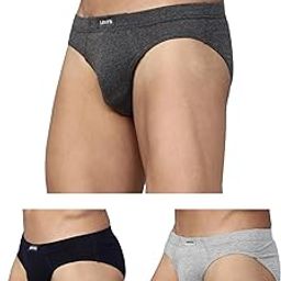 Men's Cotton Style #011 Comfort Regular Fit Solid Brief-image-34