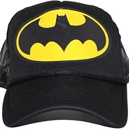 Alcove Unisex Black Batman Printed Halfnet Baseball Cap-image-3