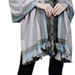 Soft and Warm Cashmere Poncho for Women-picture-15
