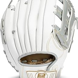 Franklin Sports Fastpitch Softball Glove - Field Master Fastpitch + Softball Mitt - Womens + Girls Righty Glove - Adult + Youth Baseball + Softball Gloves - Right Hand Throw - 11.5" - White + Grey-image-33
