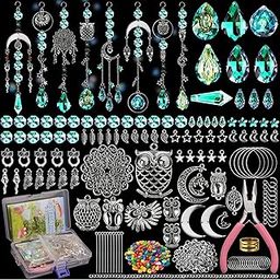 LLTDMEST 420 pcs DIY Sun Catcher Kit for Adult Crystal Suncatcher Rainbow Maker Crafts for Adults Sun Catchers Indoor Window Suncatcher Beads DIY Crystal Suncatcher Kit (Owl)-image-67
