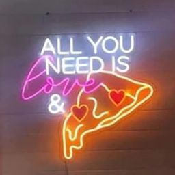 SG PRINT ALL YOU NEED IS LOVE & PIZZA LED Neon Signs Light LED Art Decorative Sign - For Wall Decor, Home Restaurants, Wedding Birthday Party Decor, Bar Decor, Mini Bar, Cafe-image-25