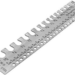 Wire Gauge Measuring Tool, Metal Gauge Thickness Tool, Stainless Steel Metal Sheets Thickness Gauge (Rectangular)-image-85