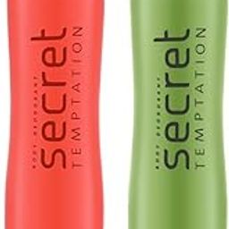 Secret Temptation Affair and Passion Long Lasting Deodorant for Women, Pack of 2 (160ml each)-30