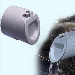 ESEKSAFAR PVC Pipe Fittings Pipe Screens Mosquito Tank Pvc Pipe Flap Gate Valve non Return Valve (140mm (5 inch)) For Water PVC pipe 5 inch-image-14