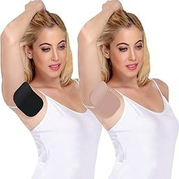 Biyu Being With You Soft 7 Times Reusable Underarm Sweat Pad Armpads For Women and Girls (Free Size, Black, Fawn) -Set of 4-30