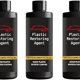 Plastic Restoring Agent For Car Multi Usage Car Maintenance Specialist On Dashboard,Seat,Door Panel, Wheel Eyebrow100ml Each (Pack of 3)-image-47