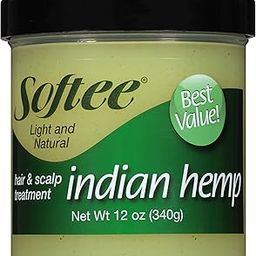 Softee Hair & Scalp Treatment - Indian Hemp 12 oz.-12