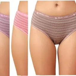 trybex Stripe Hipster Panties for Women Combo Pack | High Waist Underwear | Panty Set Innerwear for Women-picture-27