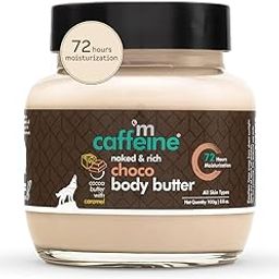 mCaffeine Body Butter for Dry Skin for both Women and Men | Shea Butter Moisturizer with Cocoa Butter & Caffeine | Body Cream for 72Hrs Moisturization | Non-Sticky for All Skin Types (100gm)-13