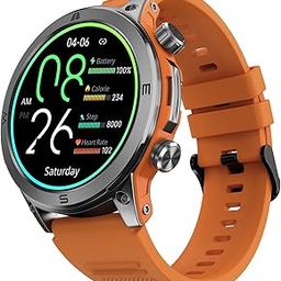 Noise Endeavour Rugged Design 1.46" AMOLED Display Smart Watch, BT Calling, SoS Feature, Rapid Health & 100+ Sports Modes- (Fiery Orange)-image-89