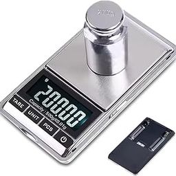 Karomouj Digital Pocket Scale with LCD Display, Mini Scale for Jewelry, Gold, Herbs, Spice, and More - Accurate and Portable Gram, Tare Function, and Calibration Weights-12