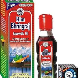 Bhimseni Karyalay Him Bhringraj Ayurvedic Hair Oil (100ml Pack of 2)-image-15
