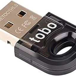 Tobo Mini USB Bluetooth 5.0 Adapter Wireless Bluetooth Dongle Receiver for Computer, Mouse, Keyboard (Install Driver First)-(TD-851WA-02)-69