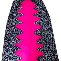 Womens' Cotton Batik Printed Short Sleeves Nighty-image-9