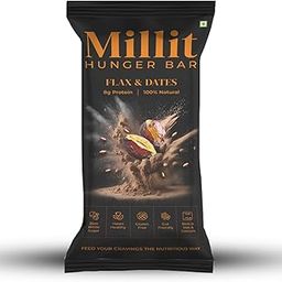 Millit HUNGER BAR Flax & Dates (Pack of 6)-image-73